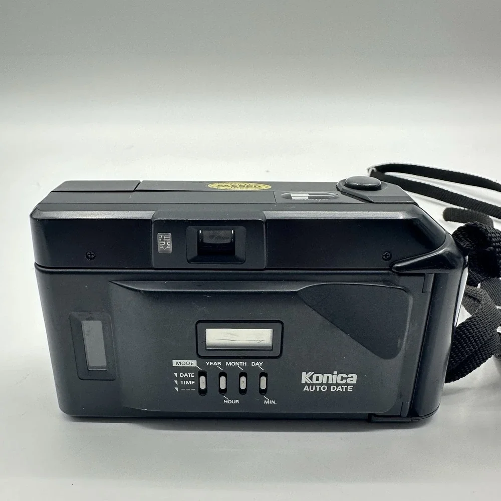 Konica MT-7 Black 36mm f/4 Lens Point Shoot 35mm‎ Film Camera